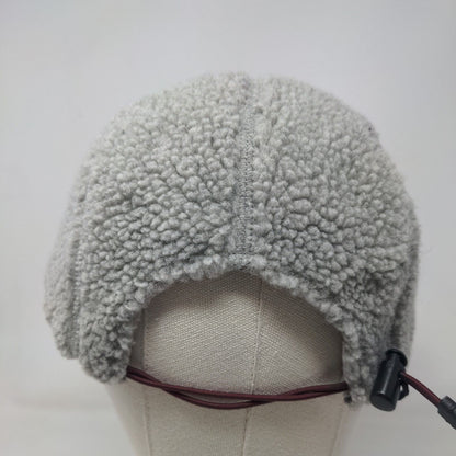 Duluth Trading Co Men's Fuzzy Fleece Cap Hat Gray S-M Polyester