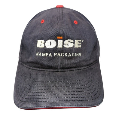 Boise Nampa Packaging Strapback Hat Blue One Size Embroidered Yupoong