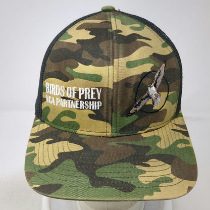 Pacific Headwear Trucker Hat Green One Size Birds Of Prey NCA Camo Snapback