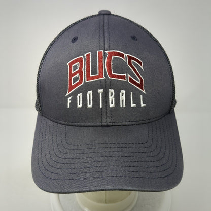 Bucs Football Fitted Mesh Back Trucker Hat Gray L/XL Port Authority