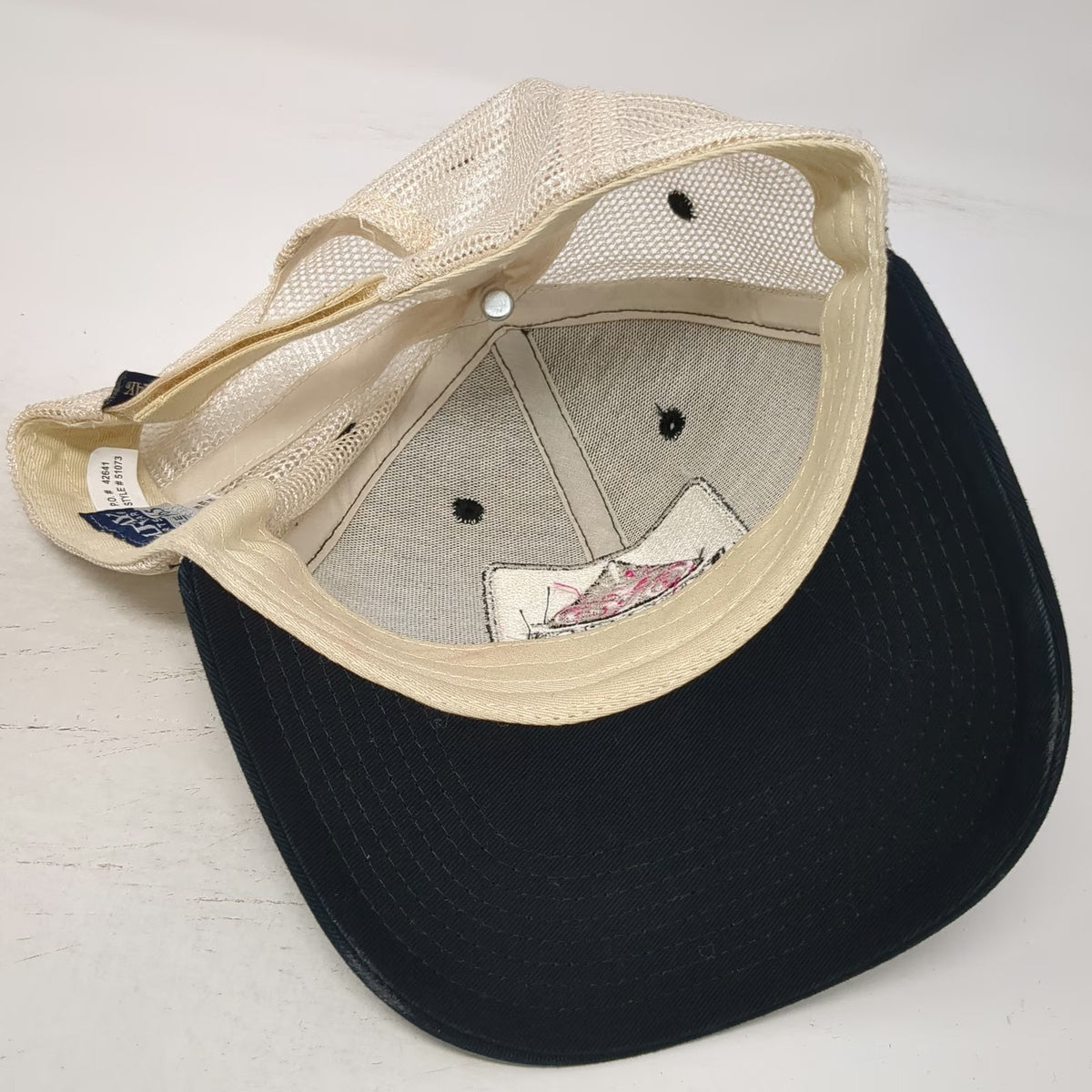 Ouray Baseball Cap Black One Size Expedition Inspiration Mesh Strapback Hat