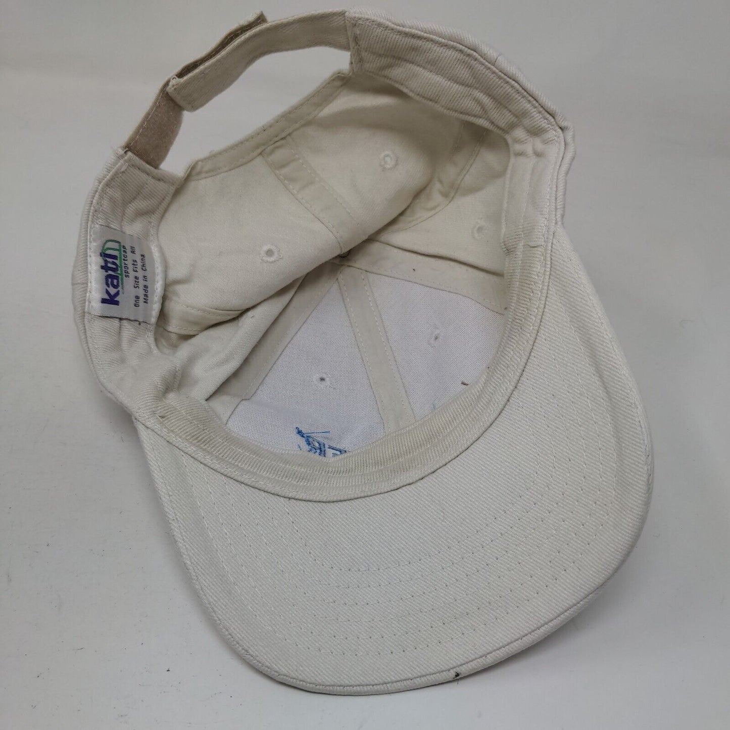 Rockwater Energy Solutions Strapback Hat Cream OSFA Embroidered Kati