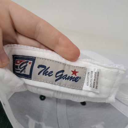 ISCI Snapback Trucker Hat Green OSFM Adjustable Embroidered Mesh Back The Game