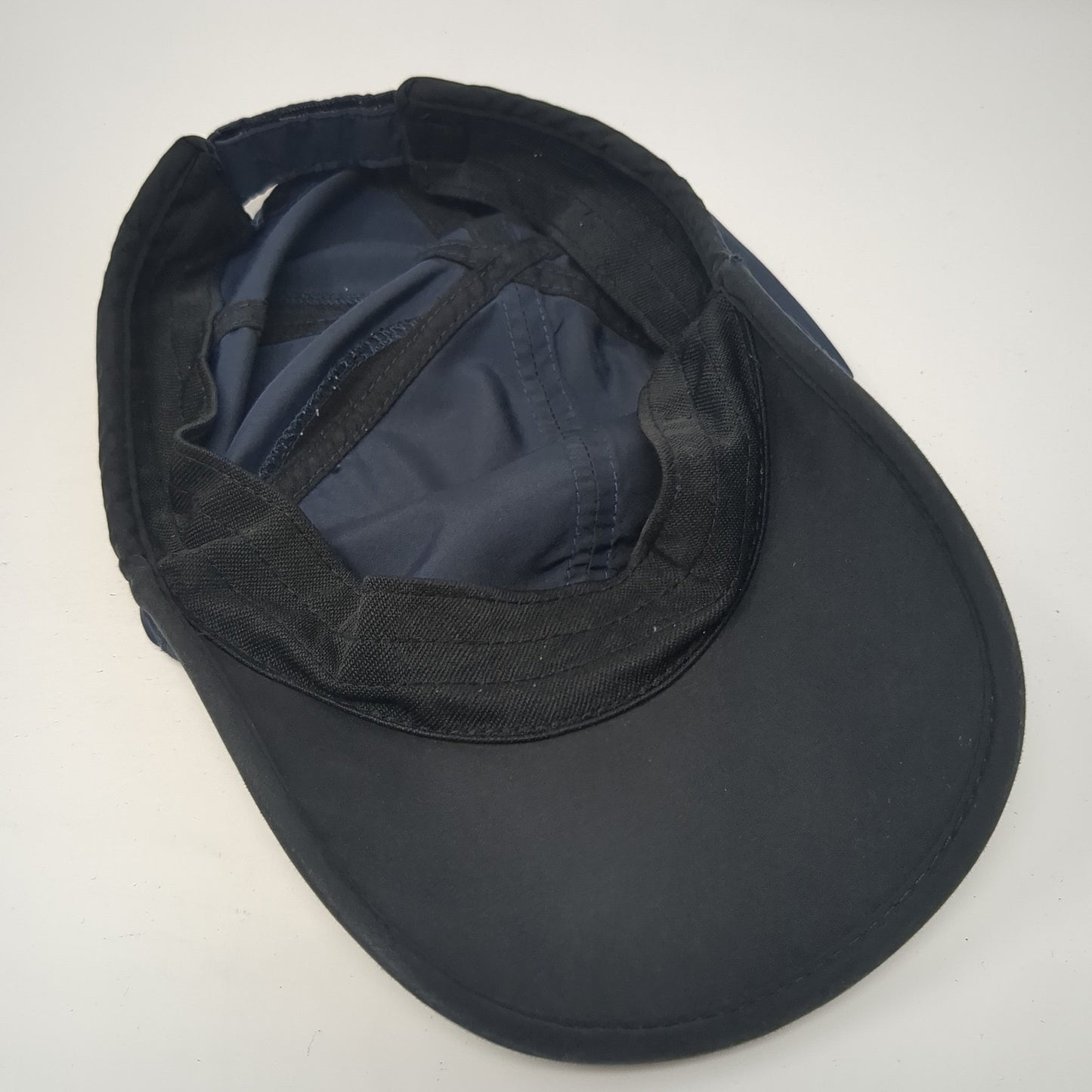Nike Fit Swoosh Strapback Hat Blue One Size Adjustable Embroidered Logo
