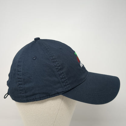 Asgrow Strapback Hat Blue One Size Adjustable Embroidered Logo Ahead
