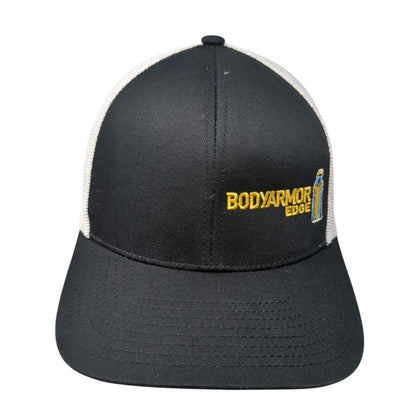 Bodyarmor Edge Snapback Trucker Hat Black One Size Pacific Headwear