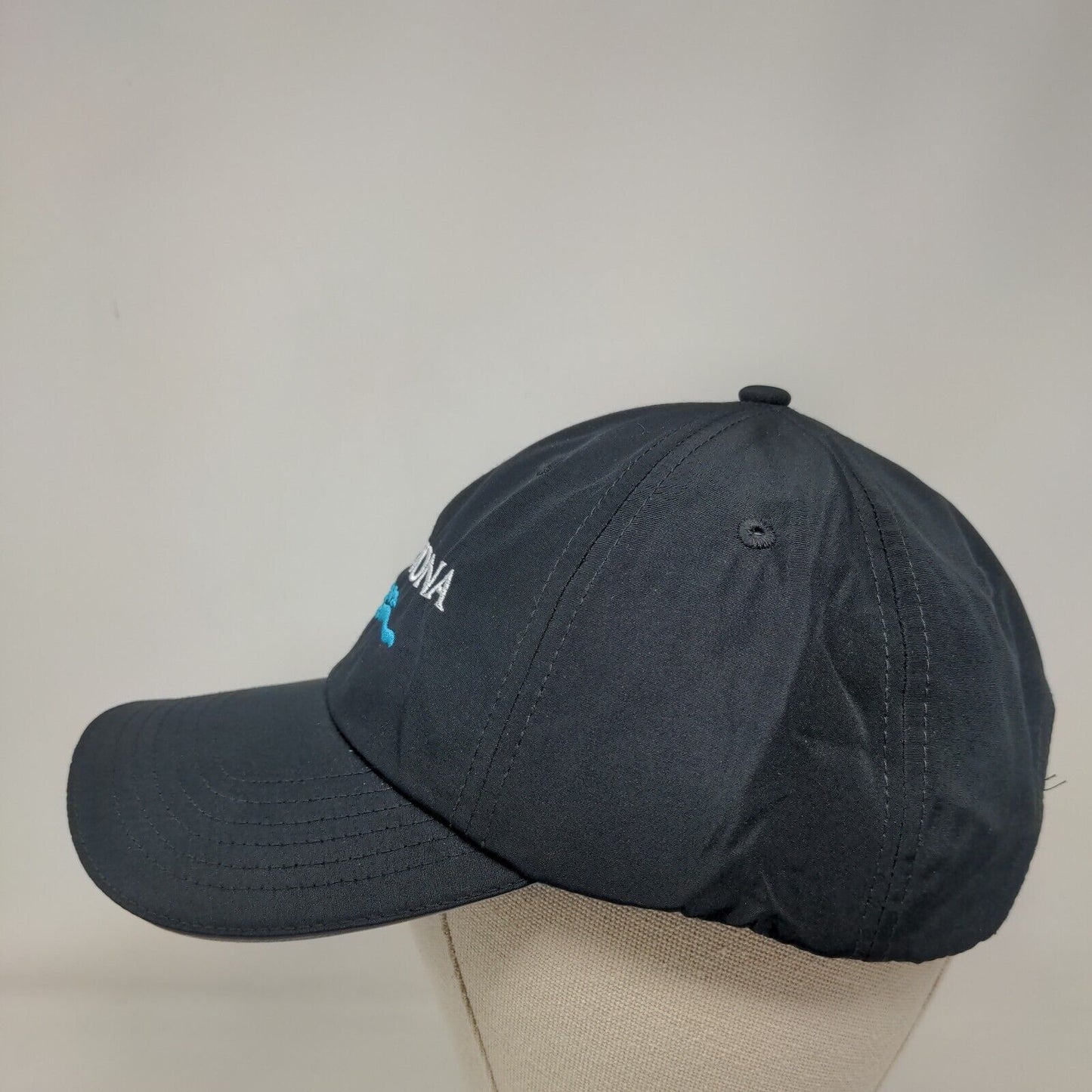 Lake Nona Slideback Hat Black One Size Adjustable Embroidered 6 Panel Core365