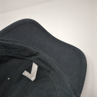Number 7 Slideback Hat Black M/L Adjustable Vented Holes Richardson Cotton