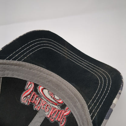 Strike King Strapback Trucker Hat Camo One Size Mesh Back Embroidered