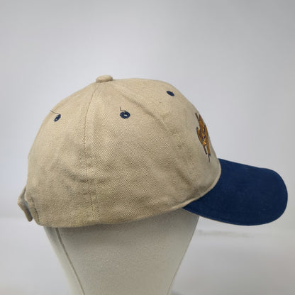 The Hat Source Baseball Cap Beige Blue One Size Cow Rocky Mountain Pharma Hat
