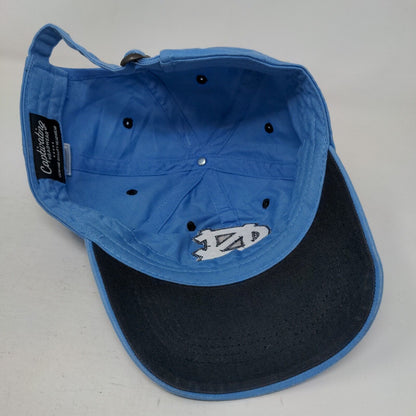 North Carolina Tar Heels Slideback Hat Blue Embroidered Captivating NCAA Logo