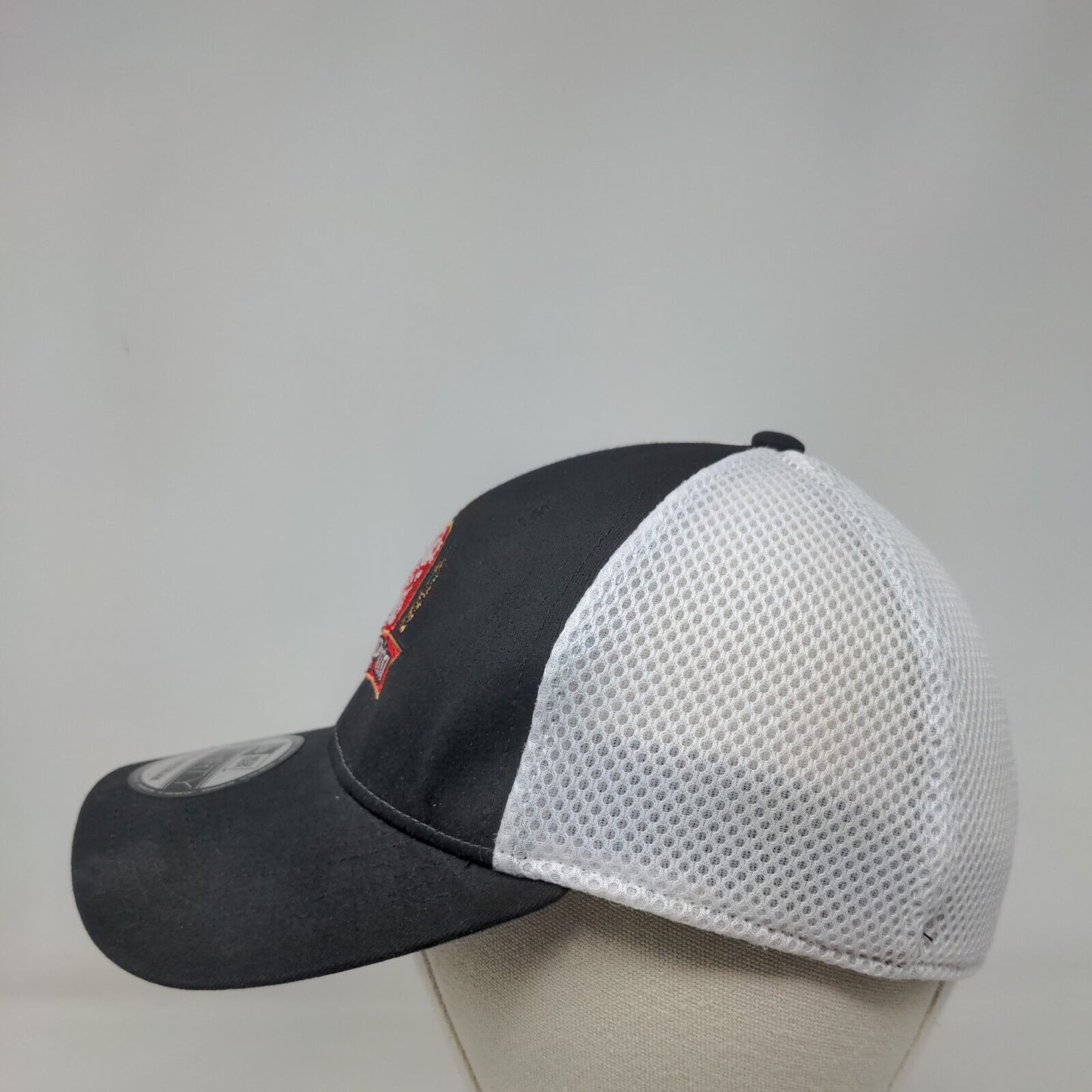 Papa Pita Fitted Mesh Back Hat Black S/M Embroidered New Era 39Thirty