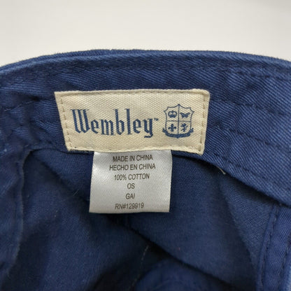 Best Dad Ever Slideback Hat Blue One Size Adjustable Embroidered Wembley