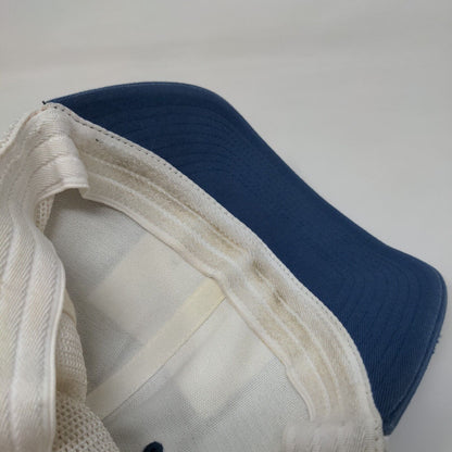 Columbia PFG American Flag Fish Fitted Mesh Back Trucker Hat Blue One Size