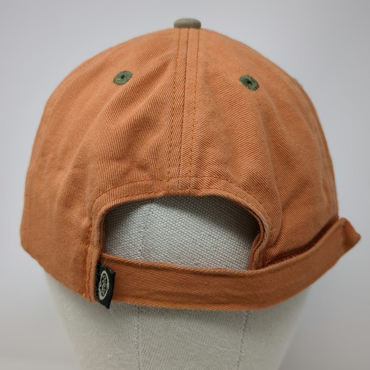 Ouray Sportswear Mormon Lake Lodge AZ Baseball Cap Orange Green One Size Hat