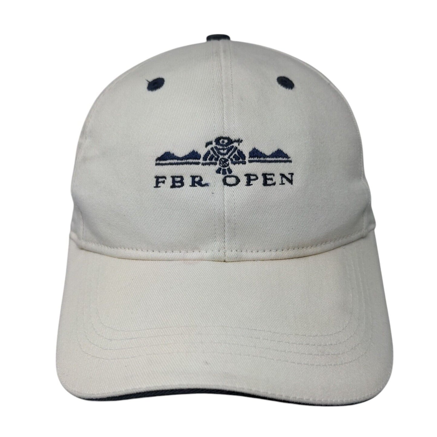 FBR Open TPC Scottsdale Slideback Hat White OSFA Classic Cut Ahead