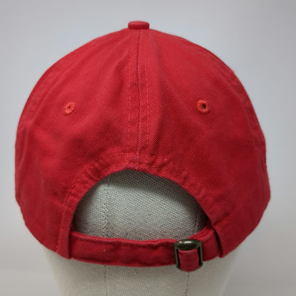 Leinenkugel's Beer Logo Script Red Baseball Cap One Size Adjustable Strap Hat