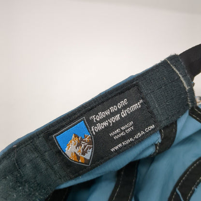Kuhl Slideback Hat Blue One Size Adjustable Outdoor Patch Casual