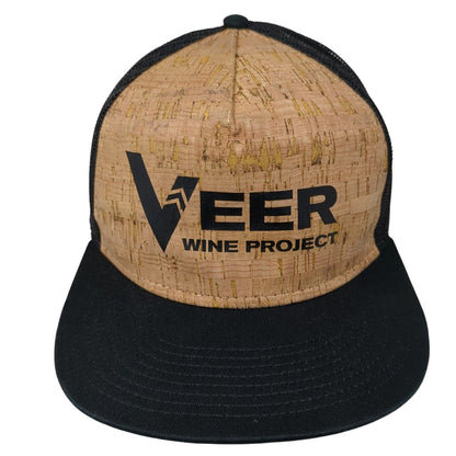 Veer Wine Project Snapback Mesh Back Trucker Hat Multi One Size Otto
