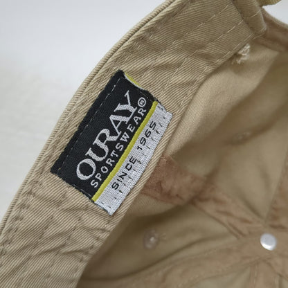 Ouray Baseball Cap Beige One Size Trinidad Lake State Park Fishing Fly Hat