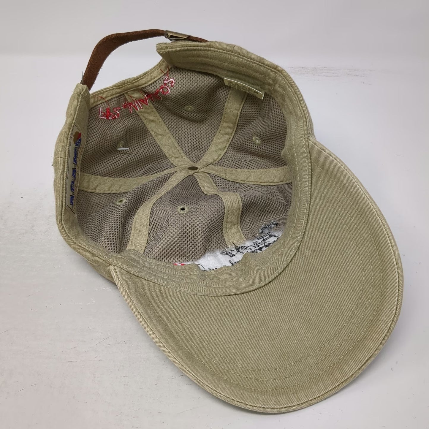 Adams Beige Baseball Cap One Size Fast and the Furious 2 Film Crew Hat Slideback