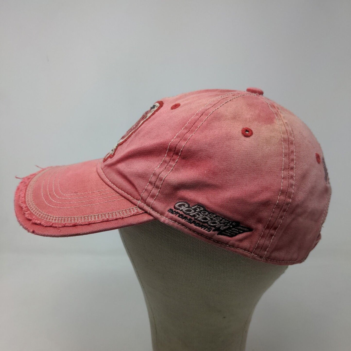 Jim Beam Racing Men's Slideback Hat Red OSFA Robby Gordon Motorsports Logo