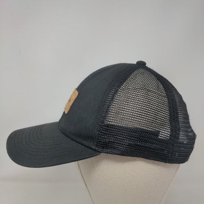 Dakine Snapback Trucker Hat Black One Size Adjustable Mesh Back 6 Panel