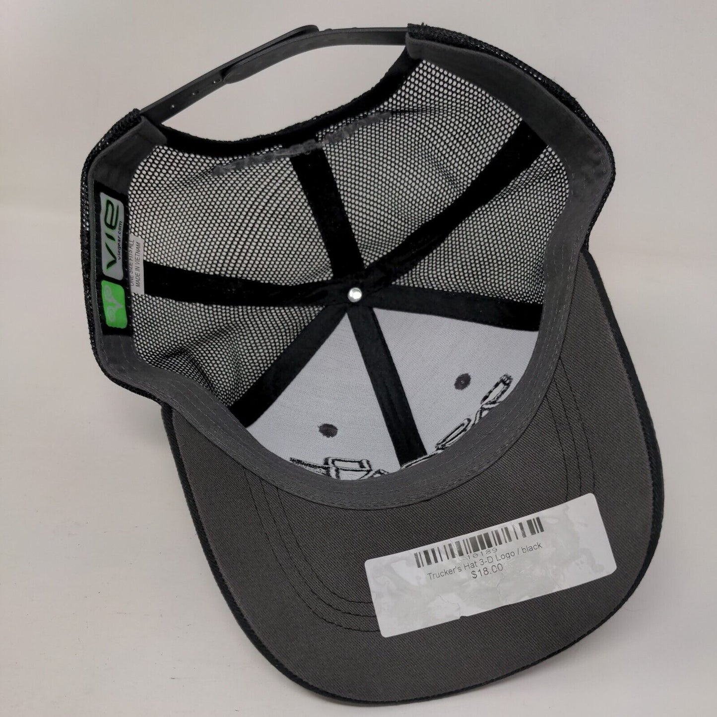 Cascade Raft & Kayak Idaho Snapback Trucker Hat Gray OSFA Adjustable Mesh Back