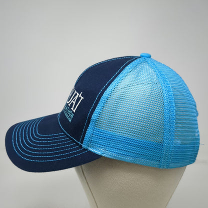 Augusta Sportswear Baseball Cap Blue One Size Kauai Marathon Mesh Back Hat Race
