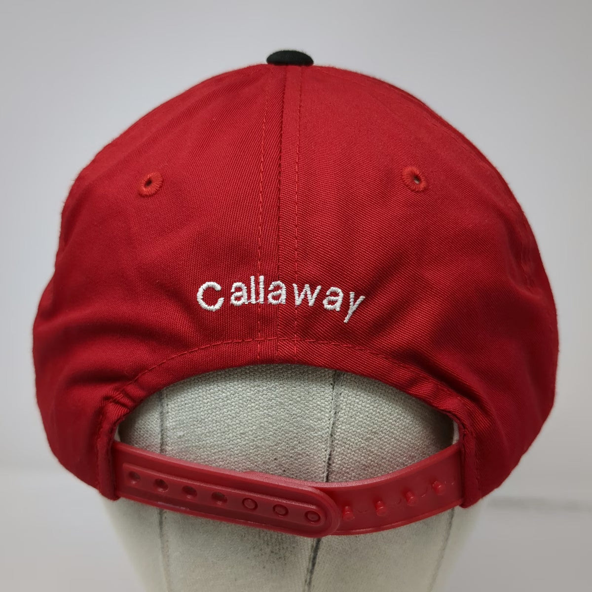 Cincinnati Reds MLB Outdoor Cap Snapback Hat Red Black One Size Callaway Golf