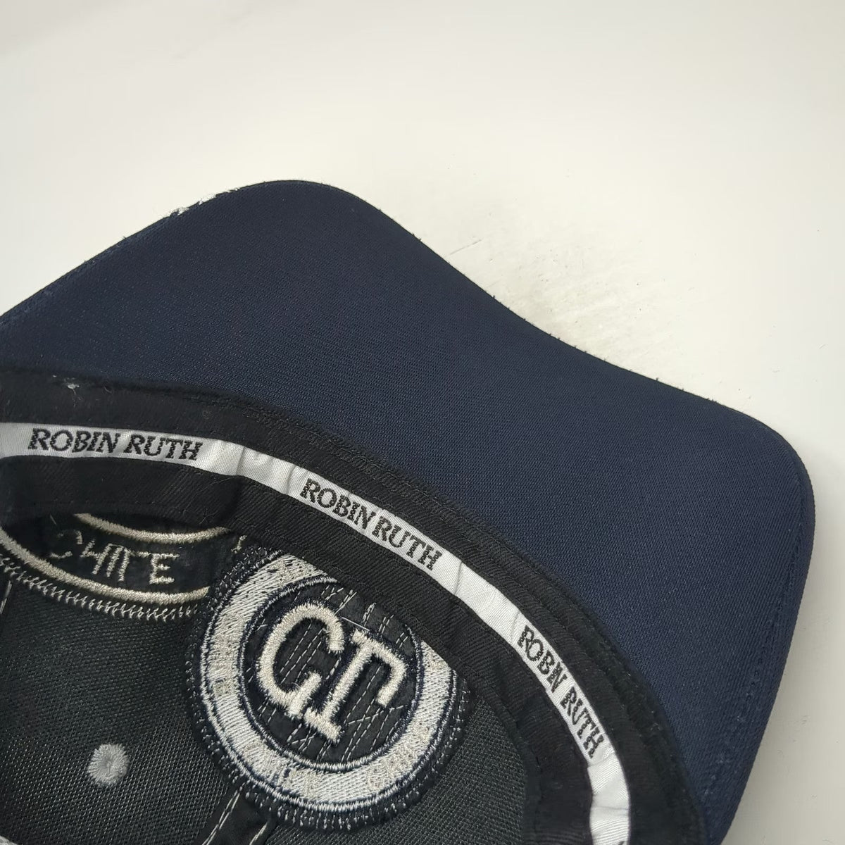 Robin Ruth Baseball Cap Gray Blue Chile Souvenir CL Patch Heathered One Size Hat