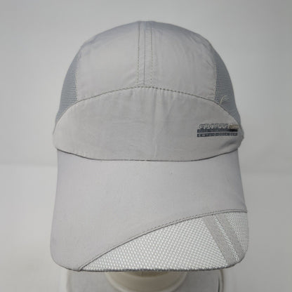 Sports Slideback 5 Panel Hat Gray One Size Adjustable Solid Outdoor