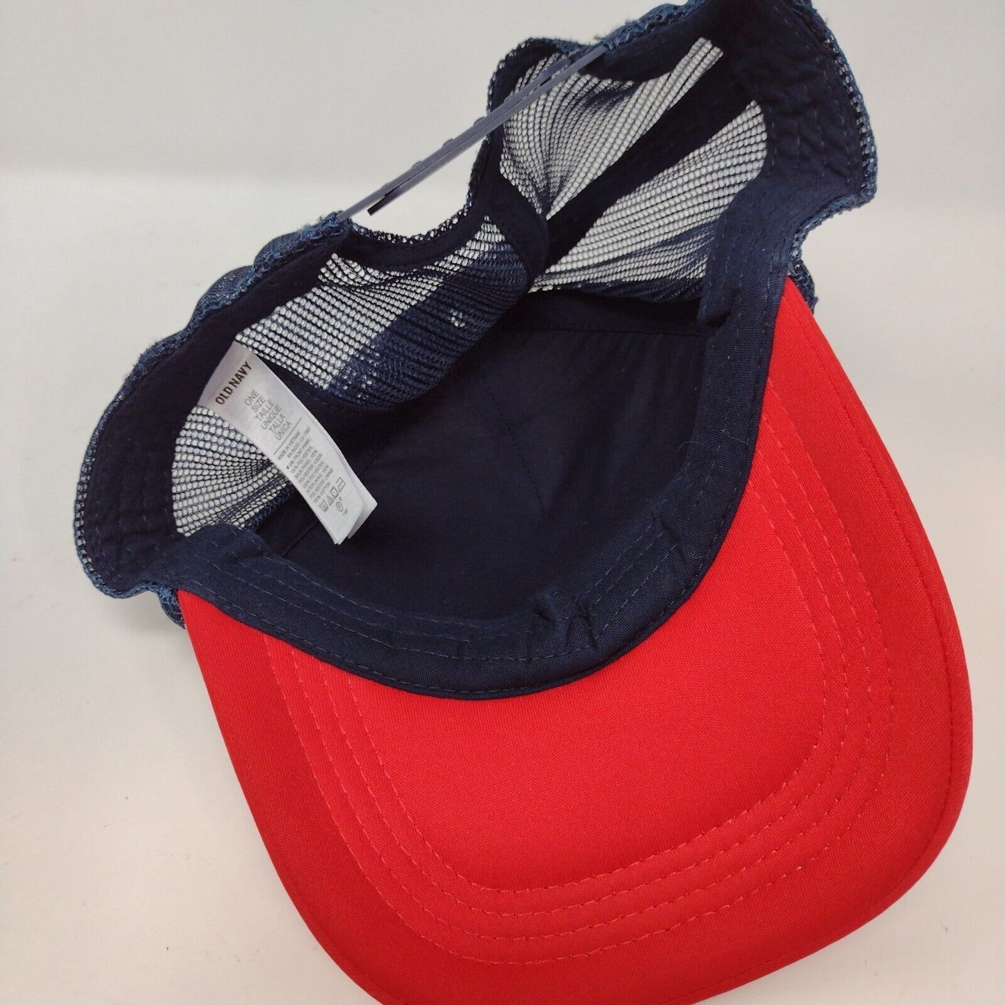 American Flag Snapback Mesh Back Trucker Hat Multi OSFA Old Navy