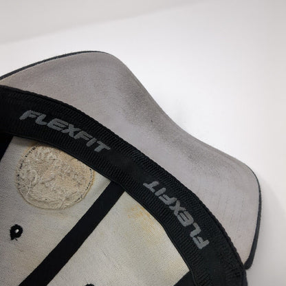 Wrench & Ratchet Fitted Hat Black L-XL Embroidered Stretch Flexfit