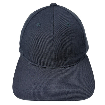 Lids Strapback Hat Blue One Size Adjustable Vented Holes 6 Panel Blank