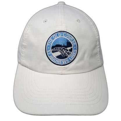 The Swilcan Bridge Collection Baseball Cap White One Size St Andrews Links Hat