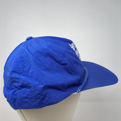 Delo 400 Multigrade Snapback Hat Blue One Size Adjustable Lightweight Rope