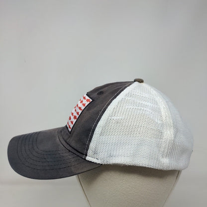 Field & Stream Fish Flag Fitted Mesh Back Trucker Hat Blue One Size