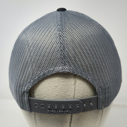 Richardson Trucker Hat Black One Size Get It Dawg Patch Mesh Back Snapback Rope