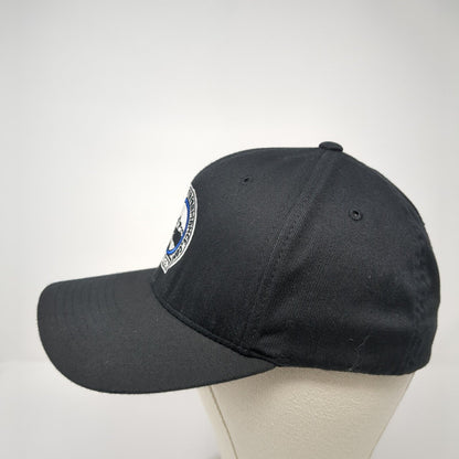 Parleys Diesel Performance Fitted Hat Black L-XL Flexfit Embroidered