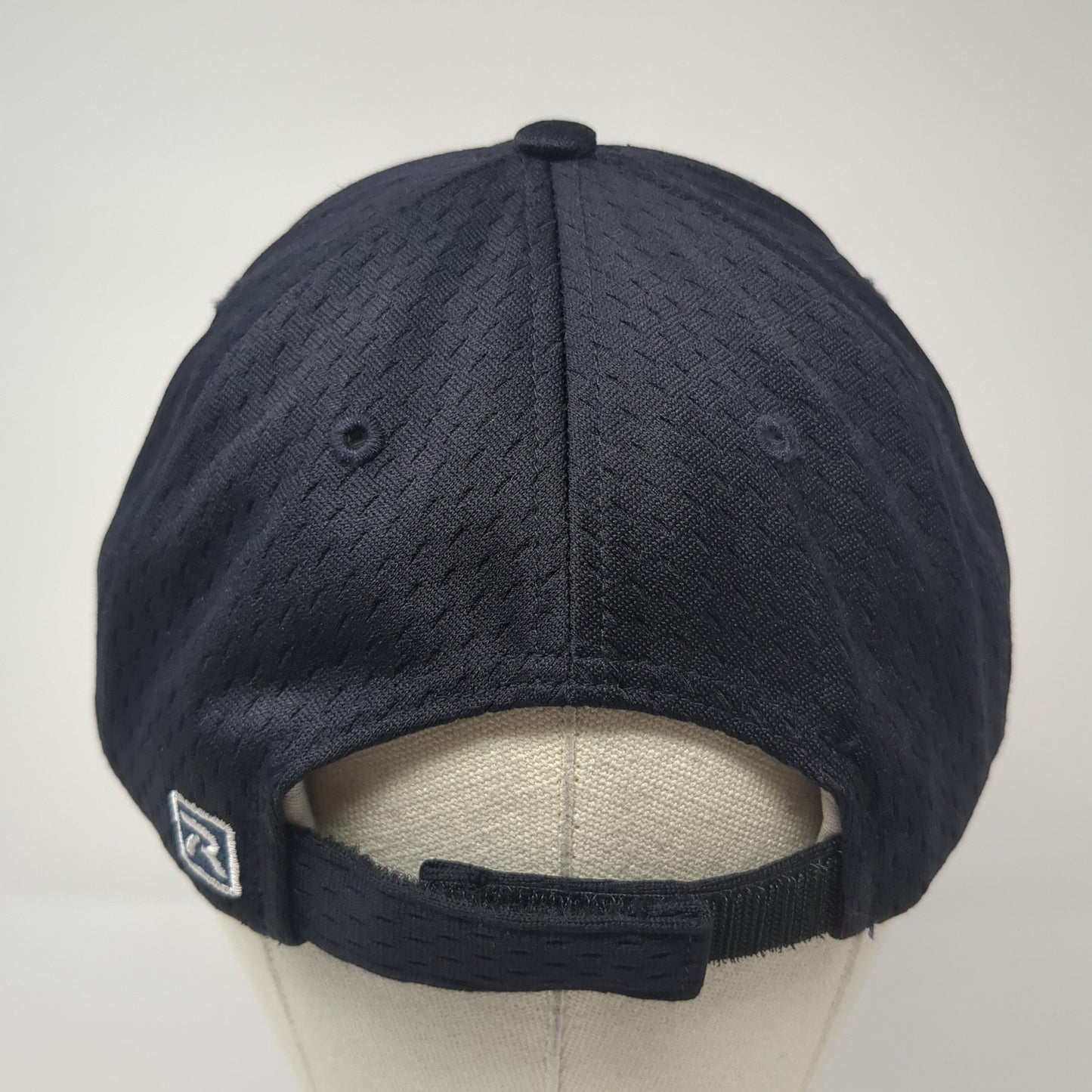Richardson Strapback Baseball Cap Black One Size Adjustable Embroidered 6 Panel
