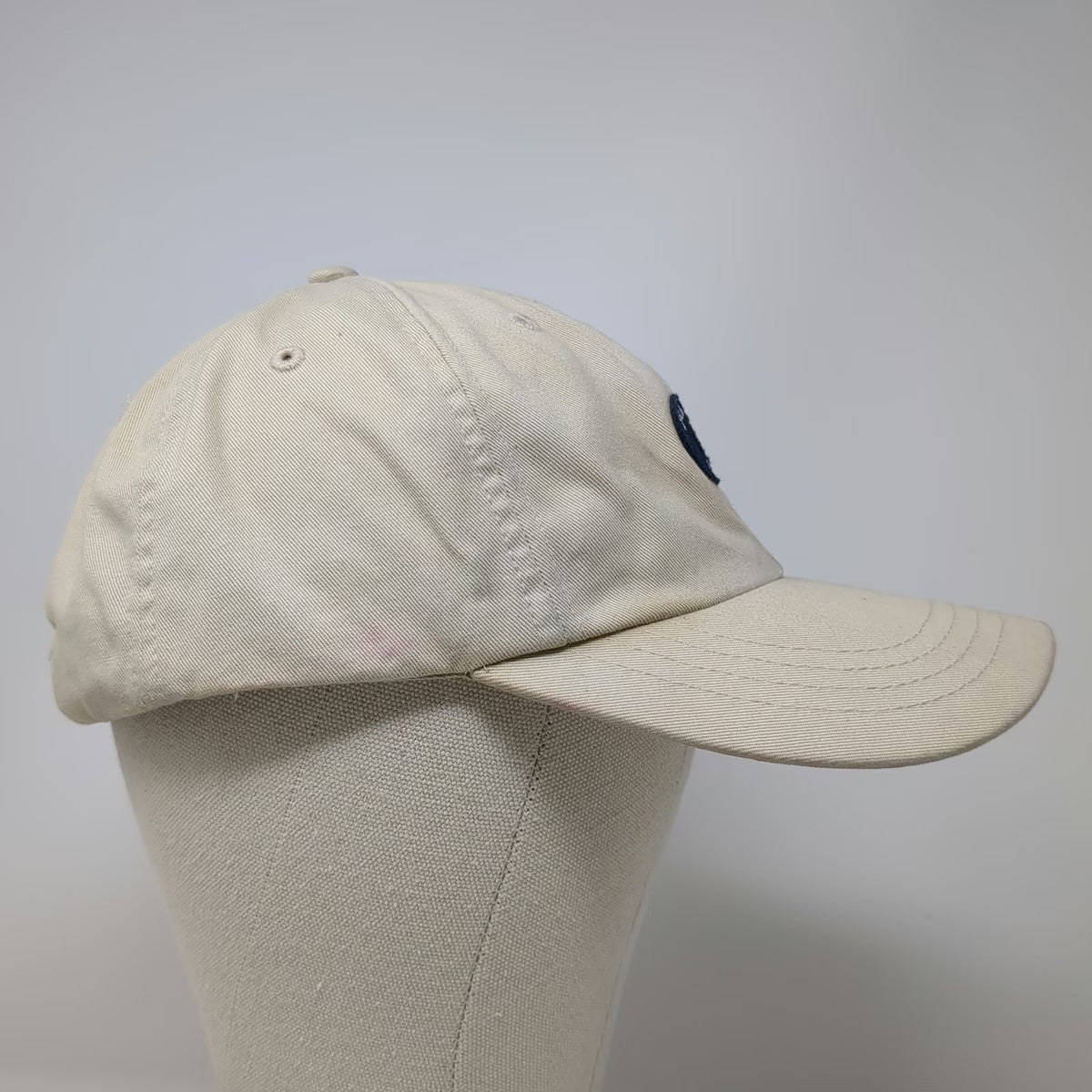 Anheuser-Busch Baseball Cap Beige One Size Bud Light Golf 92 Patch Hat Slideback