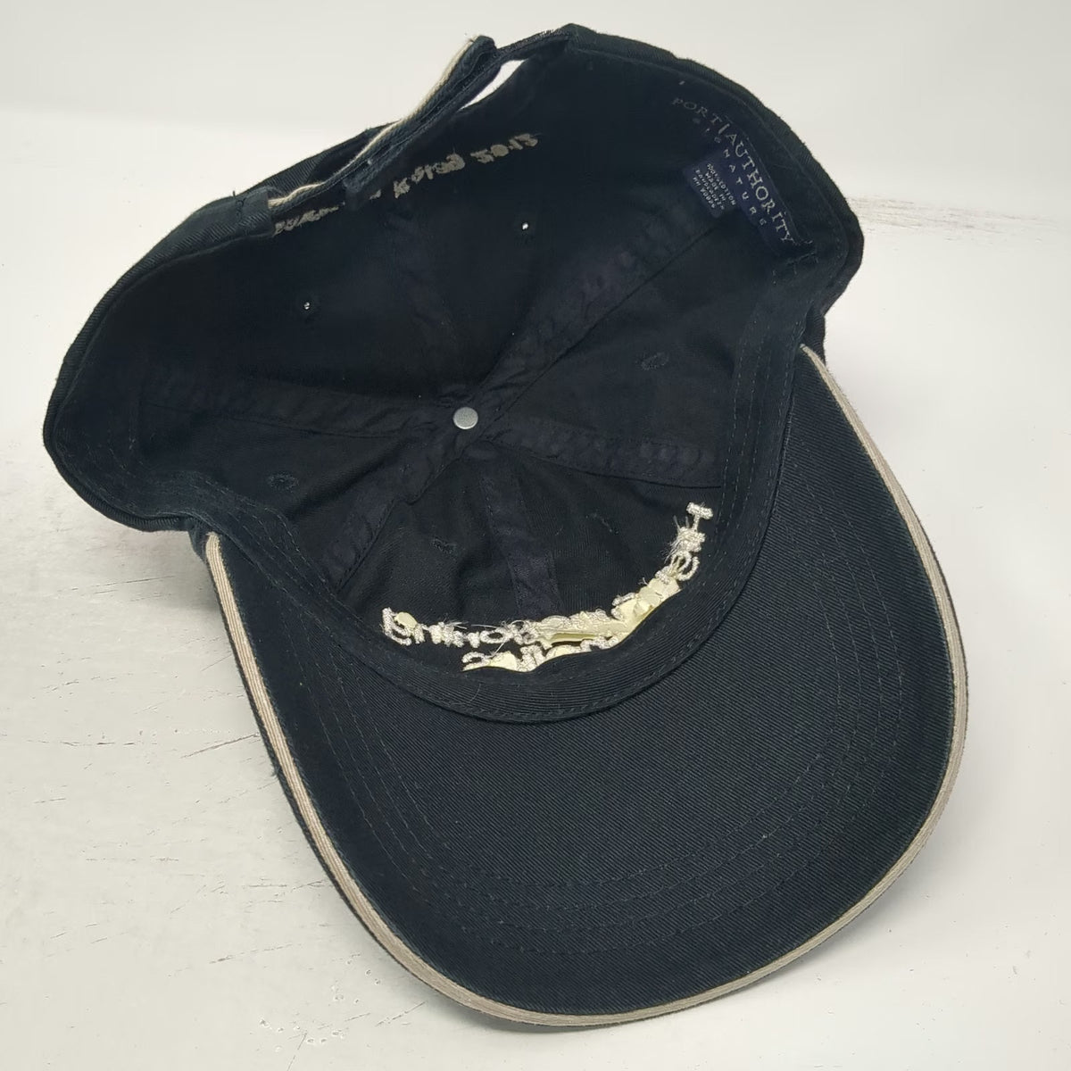 Port Authority Baseball Cap Black One Size High Functioning Alcoholics 2012 Hat