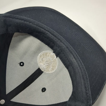 Jägermeister Snapback Black Hat One Size Structured Embroidered Stag Logo