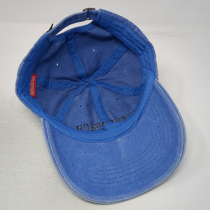 Sunkiss Kap Baseball Cap Blue One Size Miami Beach Florida Slideback Hat Shield