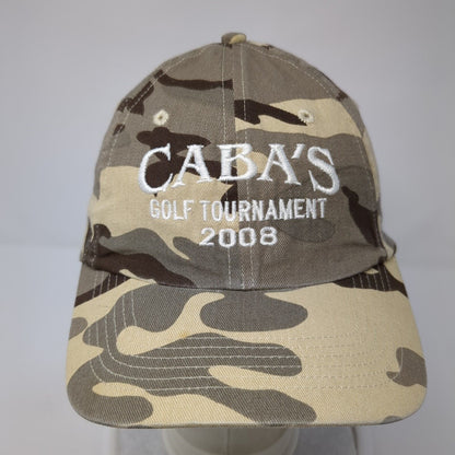 Cabas Golf Tournament 2008 Strapback Hat Camouflage OS Adjustable Port Authority