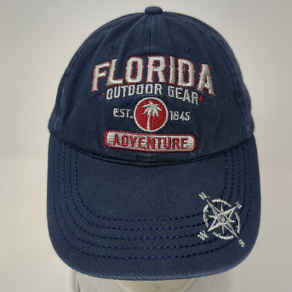 Florida Outdoor Gear American Classic Slideback Hat Blue OS Adjustable Sunpoint