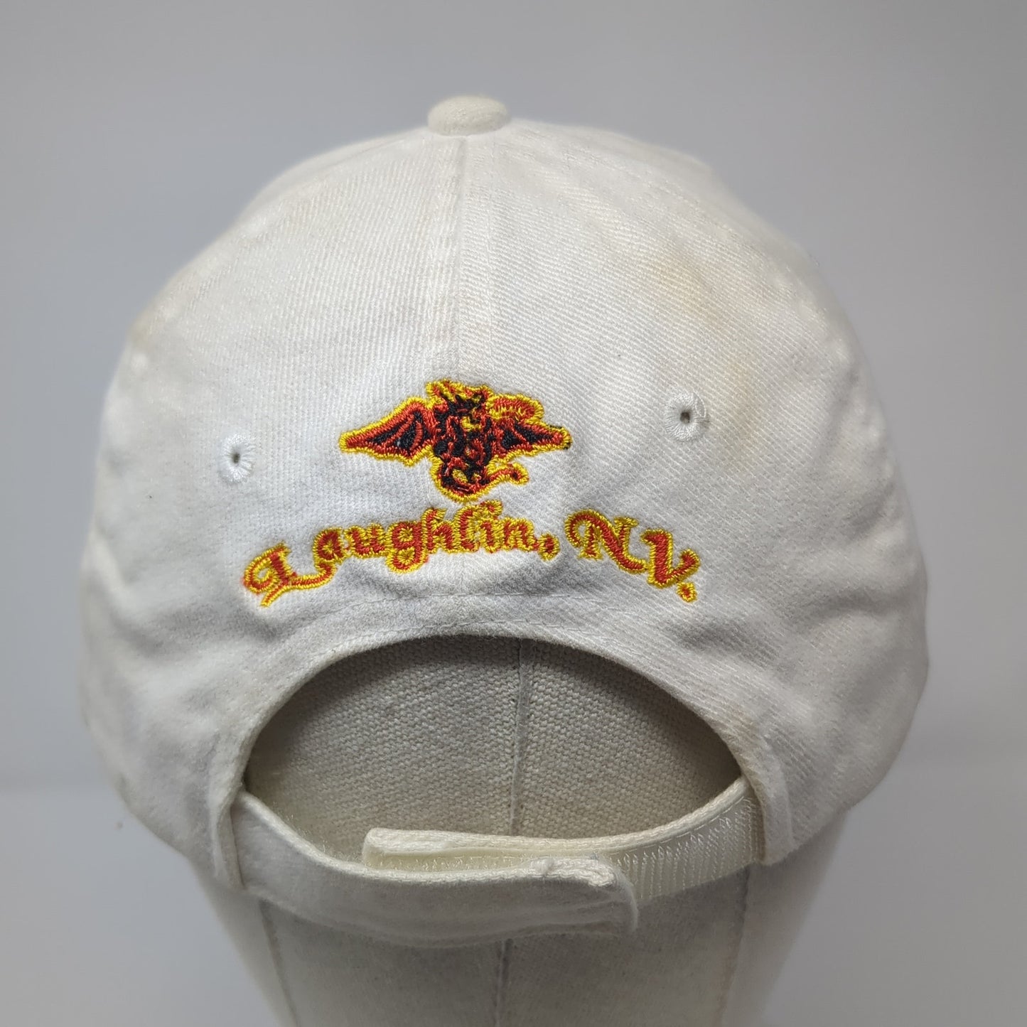 Riverside Resort Arcade Strapback Hat White One Size Laughlin Nevada