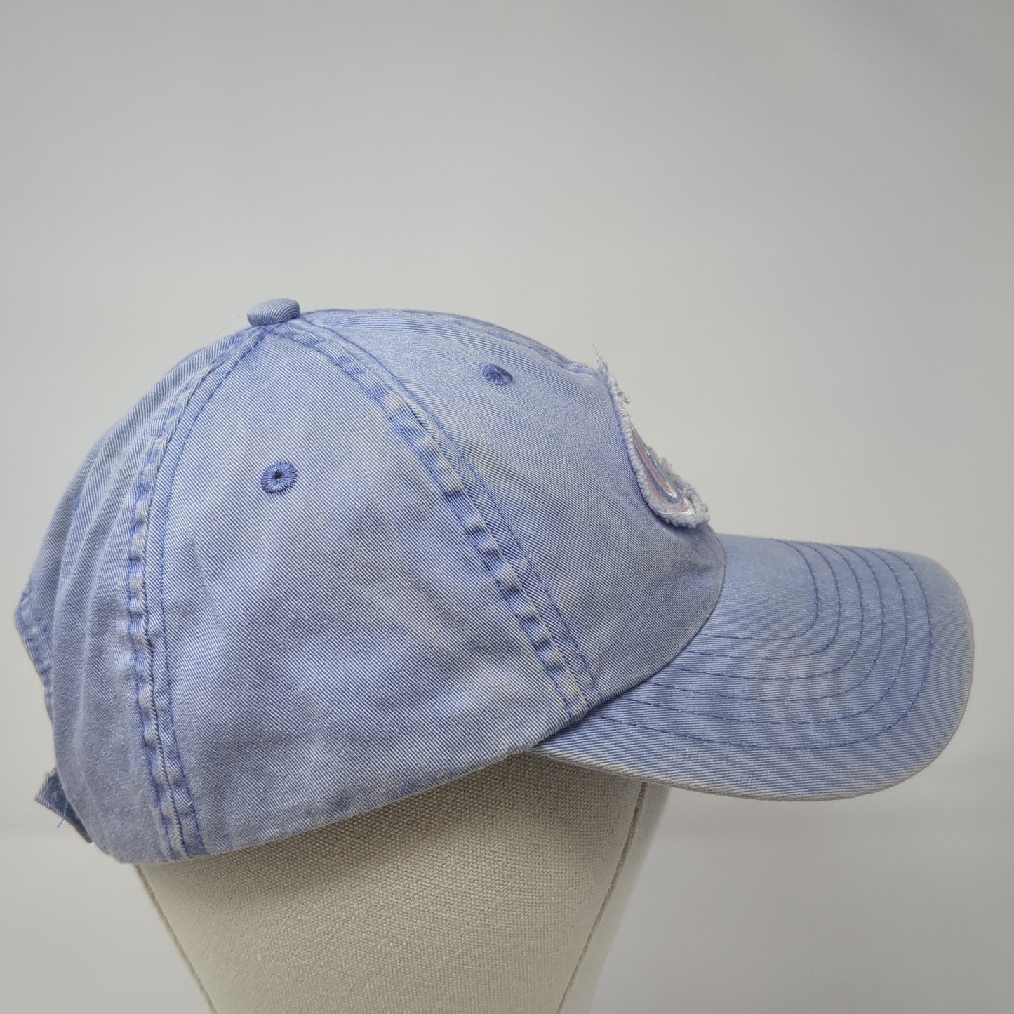 Colorado Strapback Baseball Cap Blue One Size Adjustable Embroidered Jhats