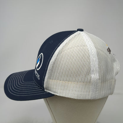 Richardson Trucker Hat Blue White One Size Innvictis Simplot Solutions Snapback